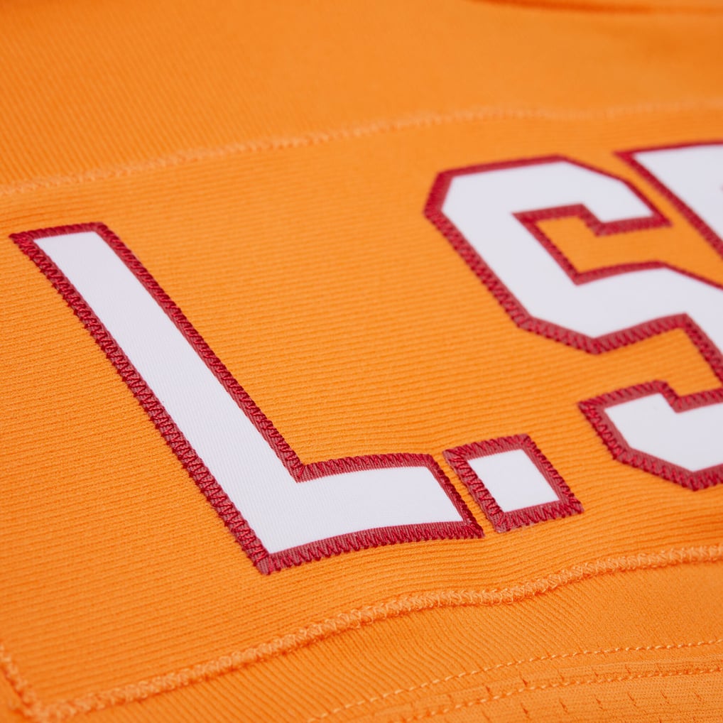 Men's Tampa Bay Buccaneers Lee Roy Selmon Mitchell & Ness Orange 1976 Legacy Replica Jersey - Image 8