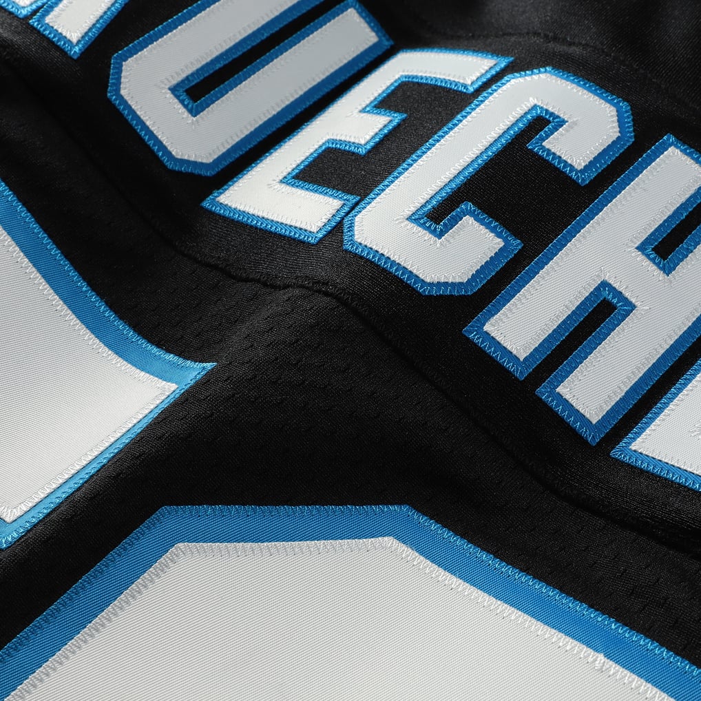 Men's Carolina Panthers Luke Kuechly Mitchell & Ness Black 2013 Authentic Throwback Retired Player Jersey - Image 5