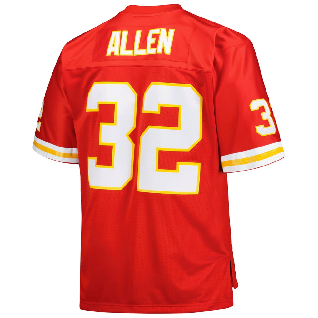 Men's Kansas City Chiefs Marcus Allen Mitchell & Ness Red Big & Tall 1994 Retired Player Replica Jersey - Image 4