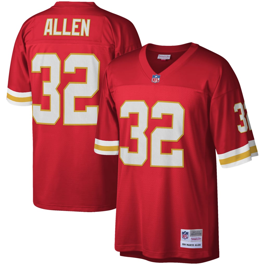 Men's Kansas City Chiefs Marcus Allen Mitchell & Ness Red Legacy Replica Jersey - Image 2