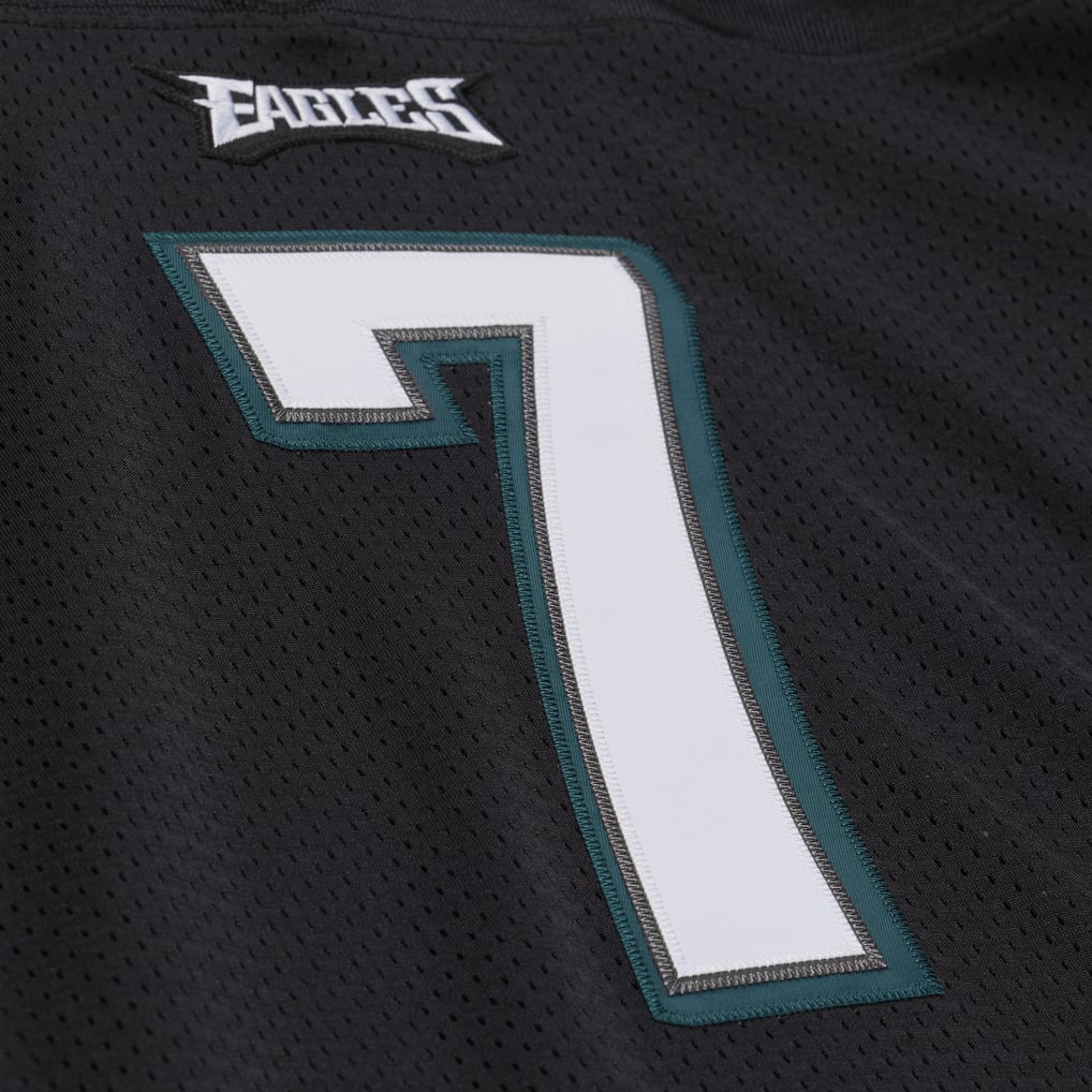 Men's Philadelphia Eagles Michael Vick Mitchell & Ness Black 2012 Authentic Throwback Jersey - Image 5