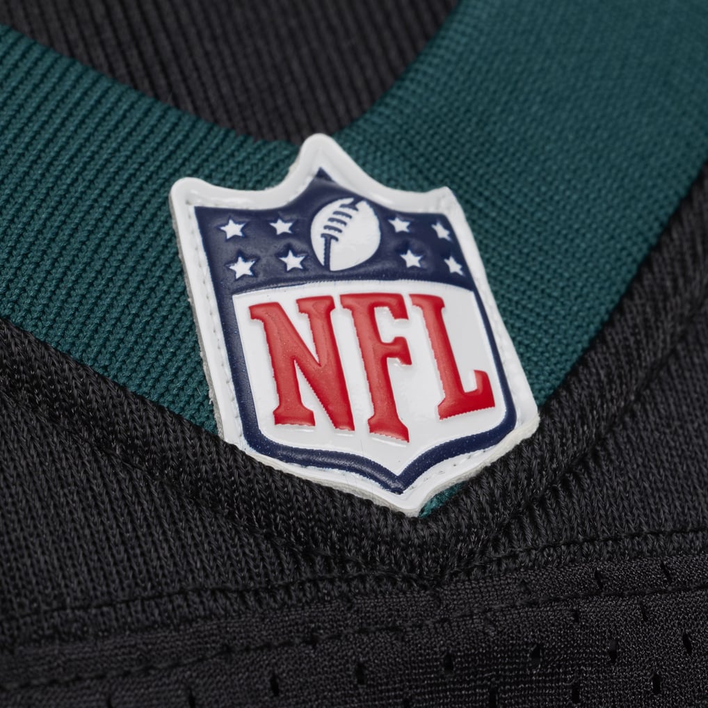 Men's Philadelphia Eagles Michael Vick Mitchell & Ness Black 2012 Authentic Throwback Jersey - Image 8