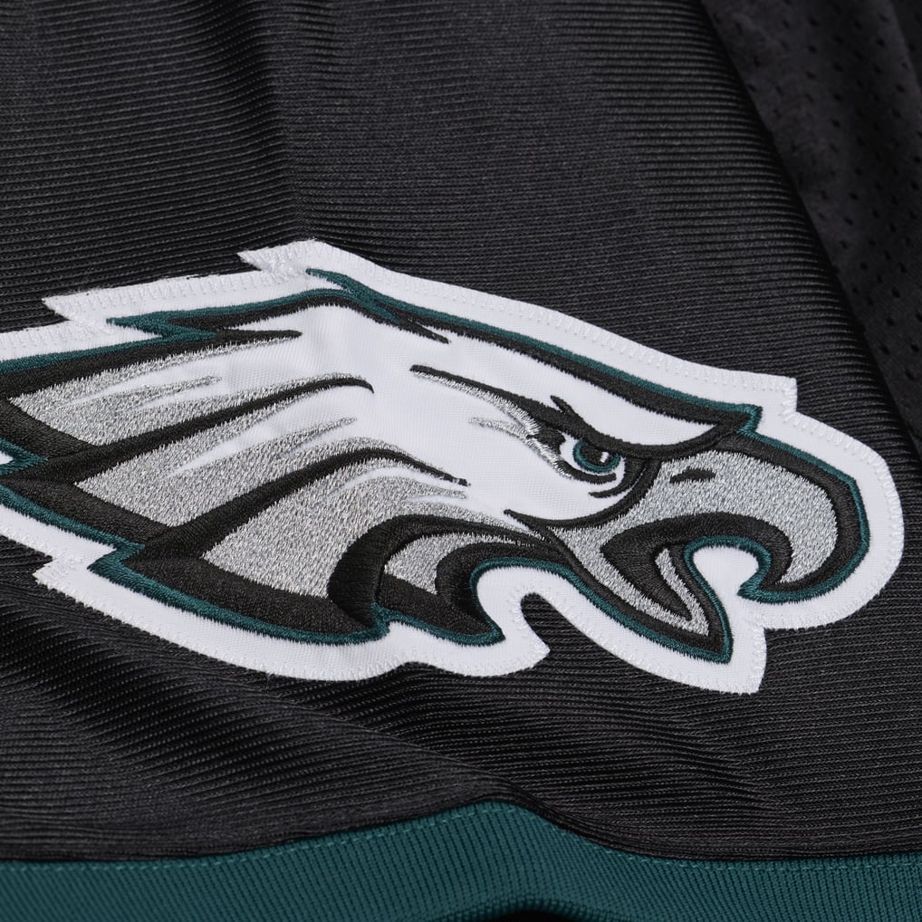 Men's Philadelphia Eagles Michael Vick Mitchell & Ness Black 2012 Authentic Throwback Jersey - Image 9
