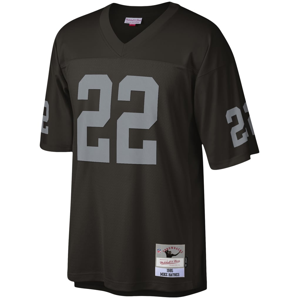 Men's Las Vegas Raiders Mike Haynes Mitchell & Ness Black Legacy Replica Jersey - Image 3
