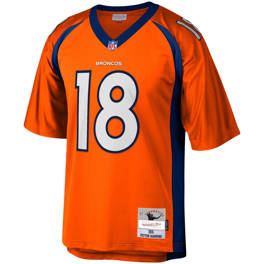 Men's Denver Broncos Peyton Manning Mitchell & Ness Orange Legacy Replica Jersey - Image 3
