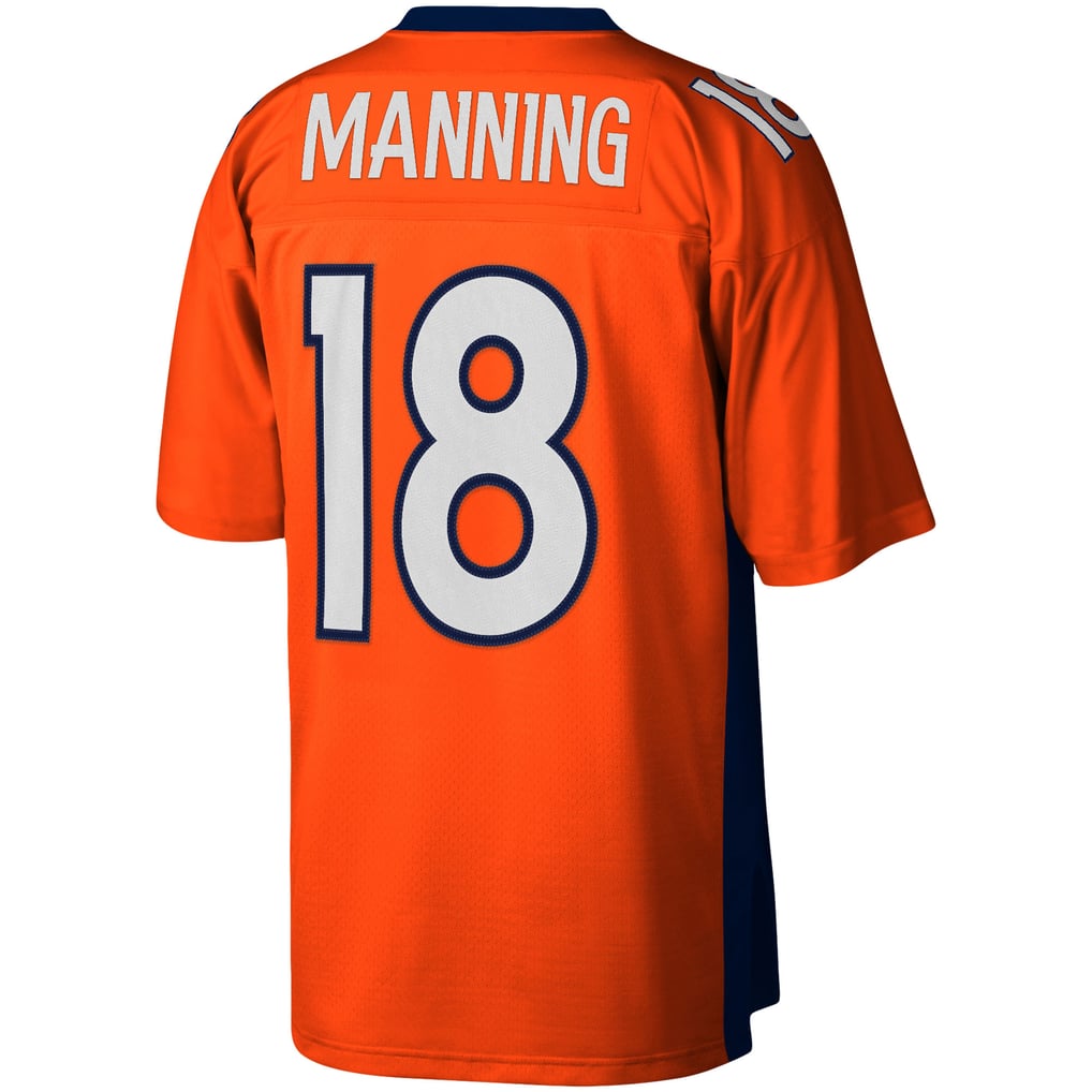 Men's Denver Broncos Peyton Manning Mitchell & Ness Orange Legacy Replica Jersey - Image 4
