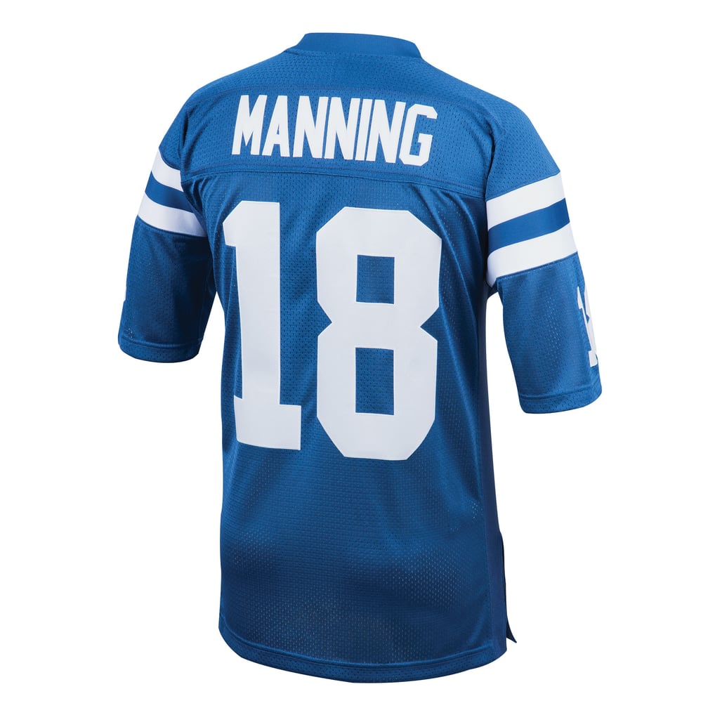 Men's Indianapolis Colts 1998 Peyton Manning Mitchell & Ness Royal Authentic Throwback Retired Player Jersey - Image 4
