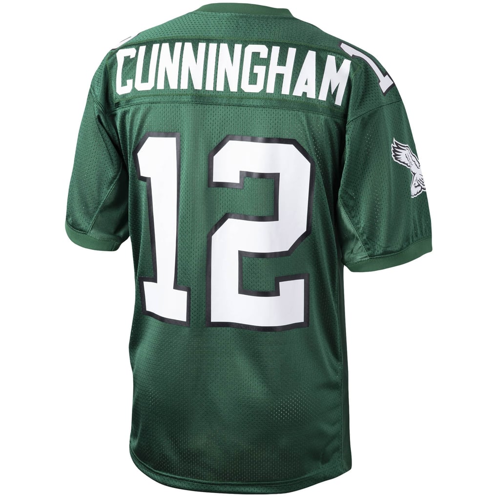 Men's Philadelphia Eagles 1992 Randall Cunningham Mitchell & Ness Green Authentic Throwback Retired Player Jersey - Image 4