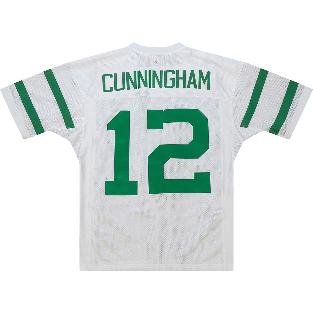 Men's Philadelphia Eagles 1994 Randall Cunningham Mitchell & Ness White Authentic Throwback Retired Player Jersey - Image 4