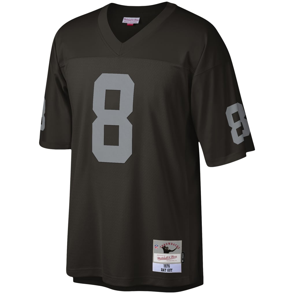 Men's Las Vegas Raiders Ray Guy Mitchell & Ness Black Legacy Replica Jersey - Image 3