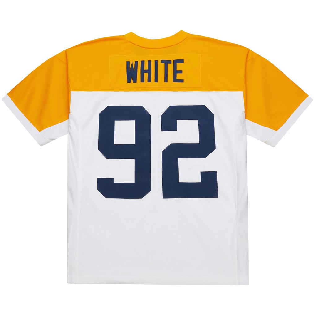 Men's Green Bay Packers Reggie White Mitchell & Ness White 1994 Legacy Replica Jersey - Image 4