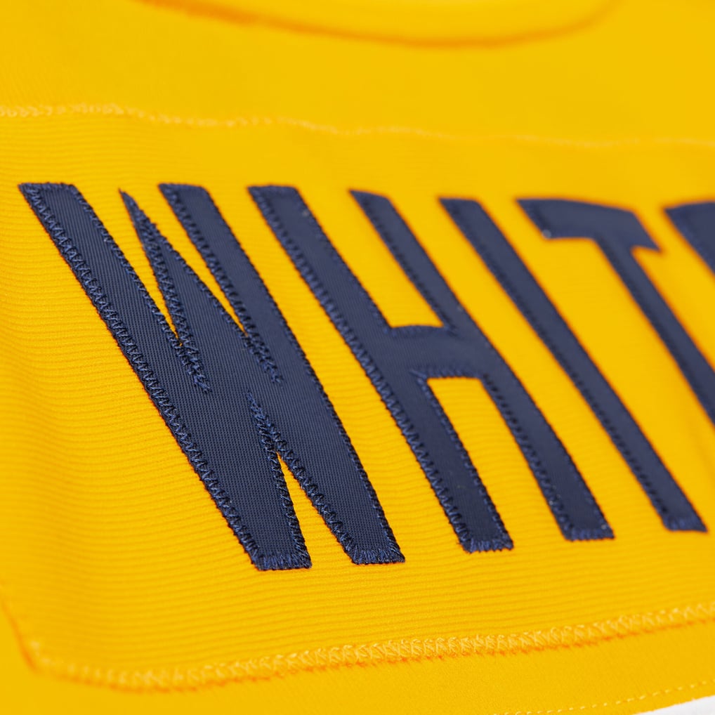 Men's Green Bay Packers Reggie White Mitchell & Ness White 1994 Legacy Replica Jersey - Image 7