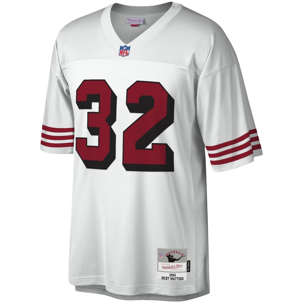 Men's San Francisco 49ers Ricky Watters Mitchell & Ness White Legacy Replica Jersey - Image 3