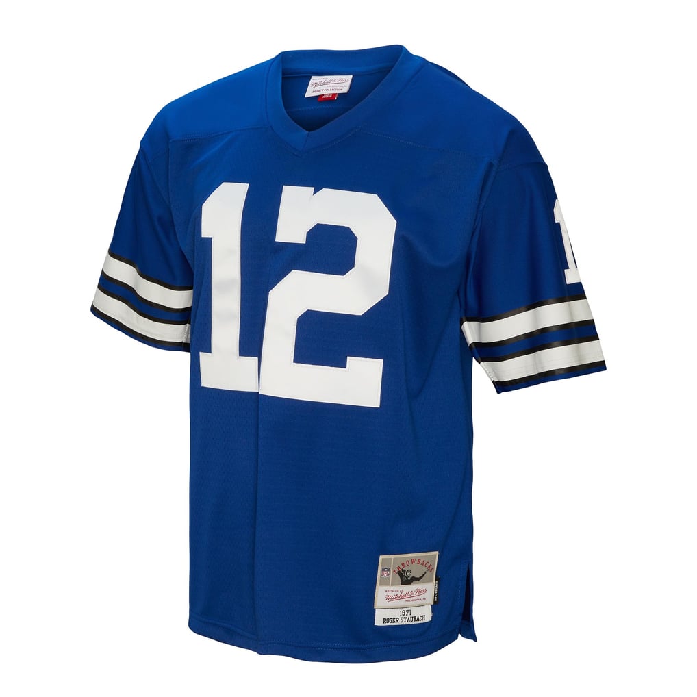 Men's Dallas Cowboys Roger Staubach Mitchell & Ness Royal Legacy Replica Jersey - Image 3