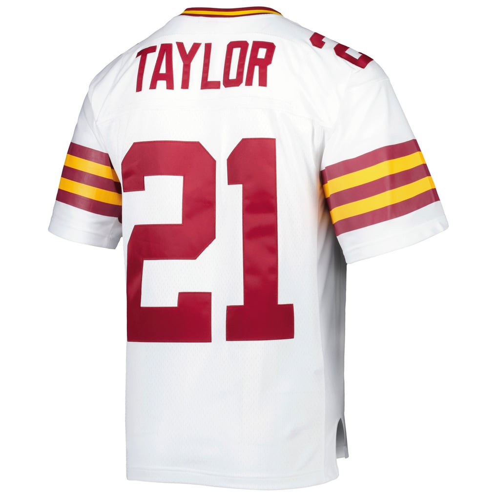 Men's Washington Commanders Sean Taylor Mitchell & Ness White Big & Tall 2007 Legacy Retired Player Jersey - Image 4