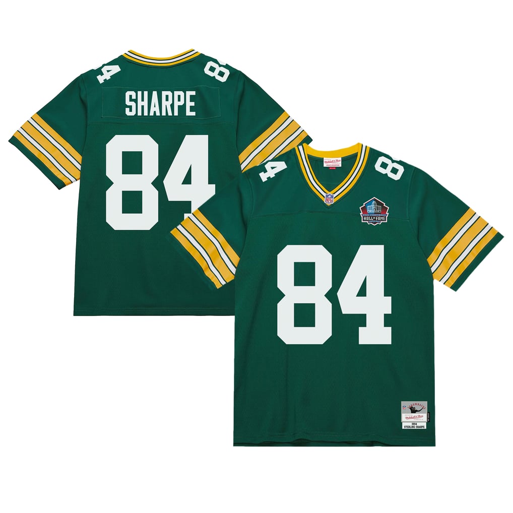 Men's Green Bay Packers Sterling Sharpe Mitchell & Ness Green 1994 Legacy Replica Jersey - Image 1