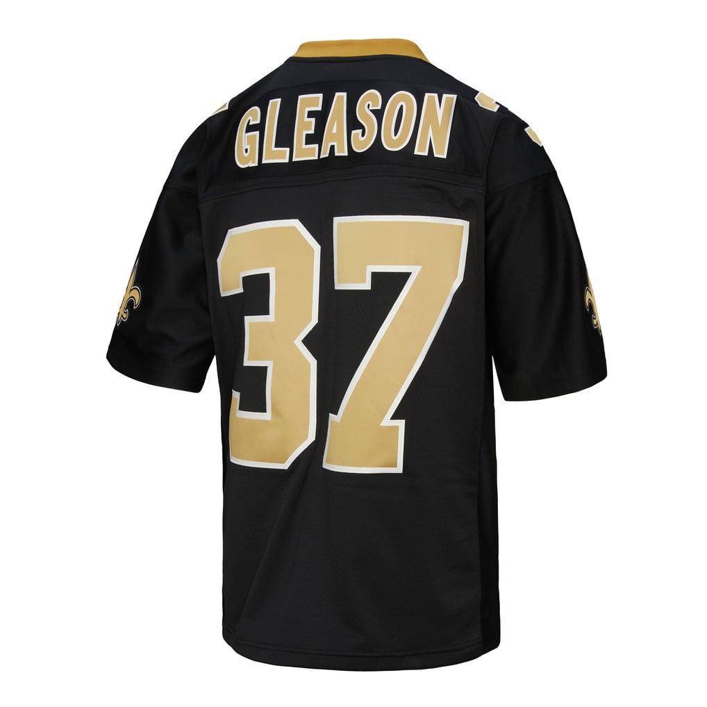 Men's New Orleans Saints Steve Gleason Mitchell & Ness Black Legacy Replica Jersey - Image 4