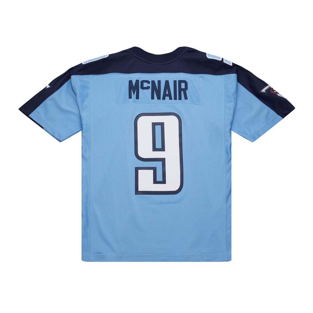 Men's Tennessee Titans Steve McNair Mitchell & Ness Light Blue 2003 Legacy Replica Jersey - Image 3