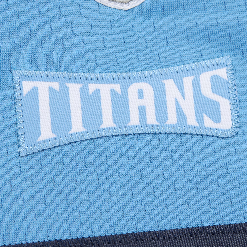 Men's Tennessee Titans Steve McNair Mitchell & Ness Light Blue 2003 Legacy Replica Jersey - Image 6