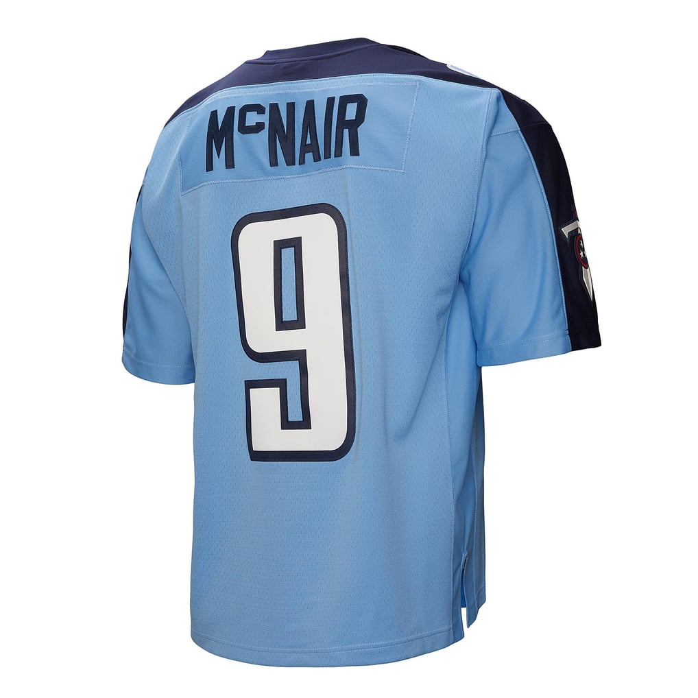 Men's Tennessee Titans Steve McNair Mitchell & Ness Light Blue 2003 Legacy Replica Jersey - Image 9