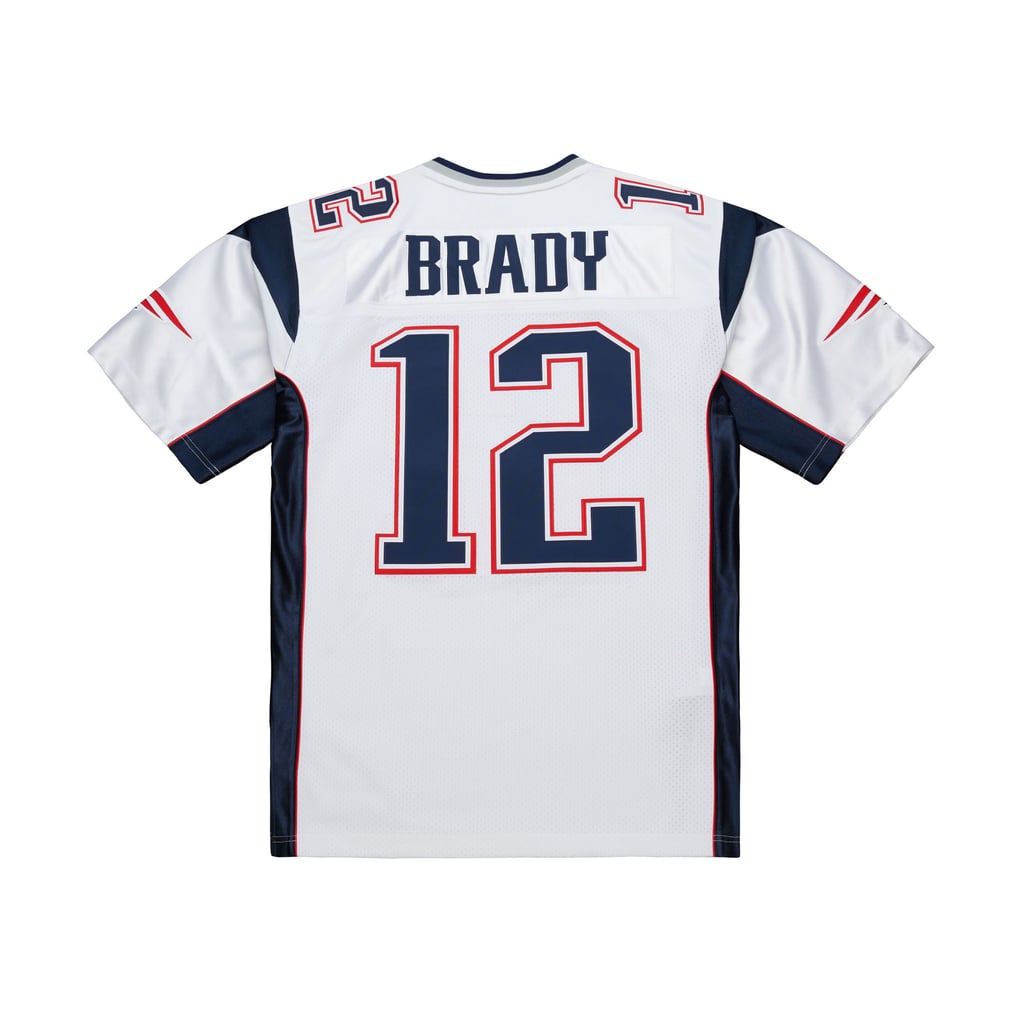 Men's New England Patriots Tom Brady Mitchell & Ness White 2000 Authentic Jersey - Image 4