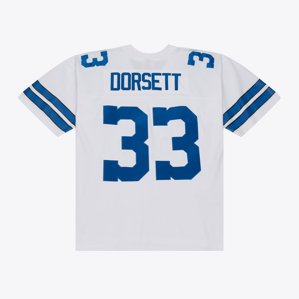 Men's Dallas Cowboys Tony Dorsett Mitchell & Ness White Retired Legacy Replica Player Jersey - Image 3