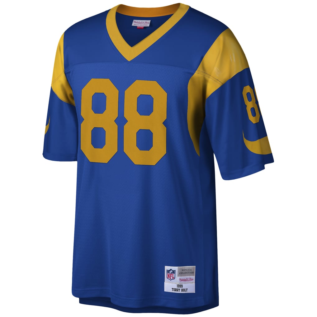 Men's Los Angeles Rams Torry Holt Mitchell & Ness Royal Legacy Replica Jersey - Image 3