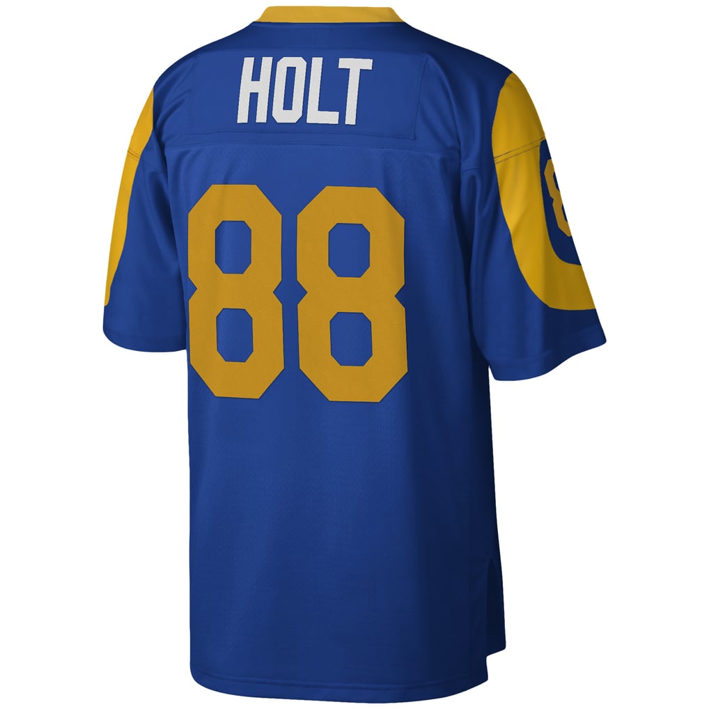 Men's Los Angeles Rams Torry Holt Mitchell & Ness Royal Legacy Replica Jersey - Image 4