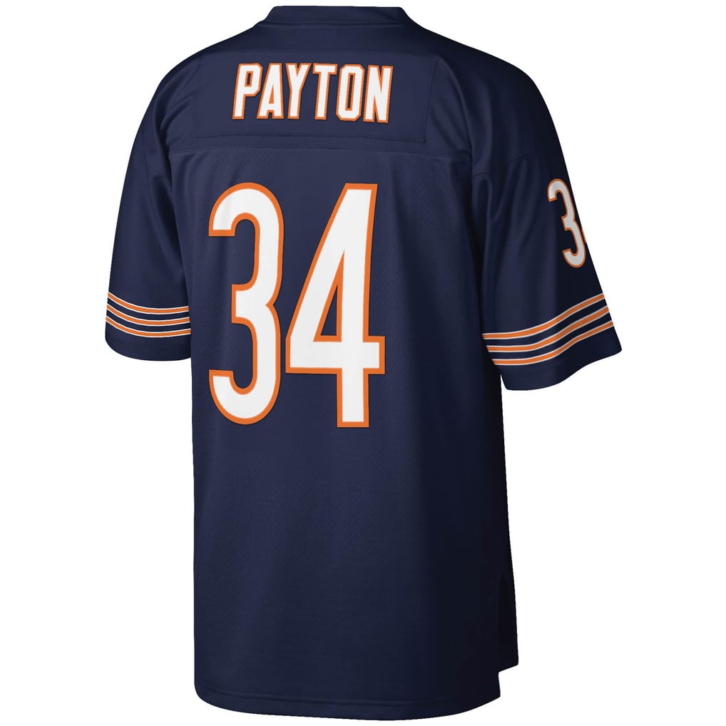 Men's Chicago Bears Walter Payton Mitchell & Ness Navy Legacy Replica Jersey - Image 4