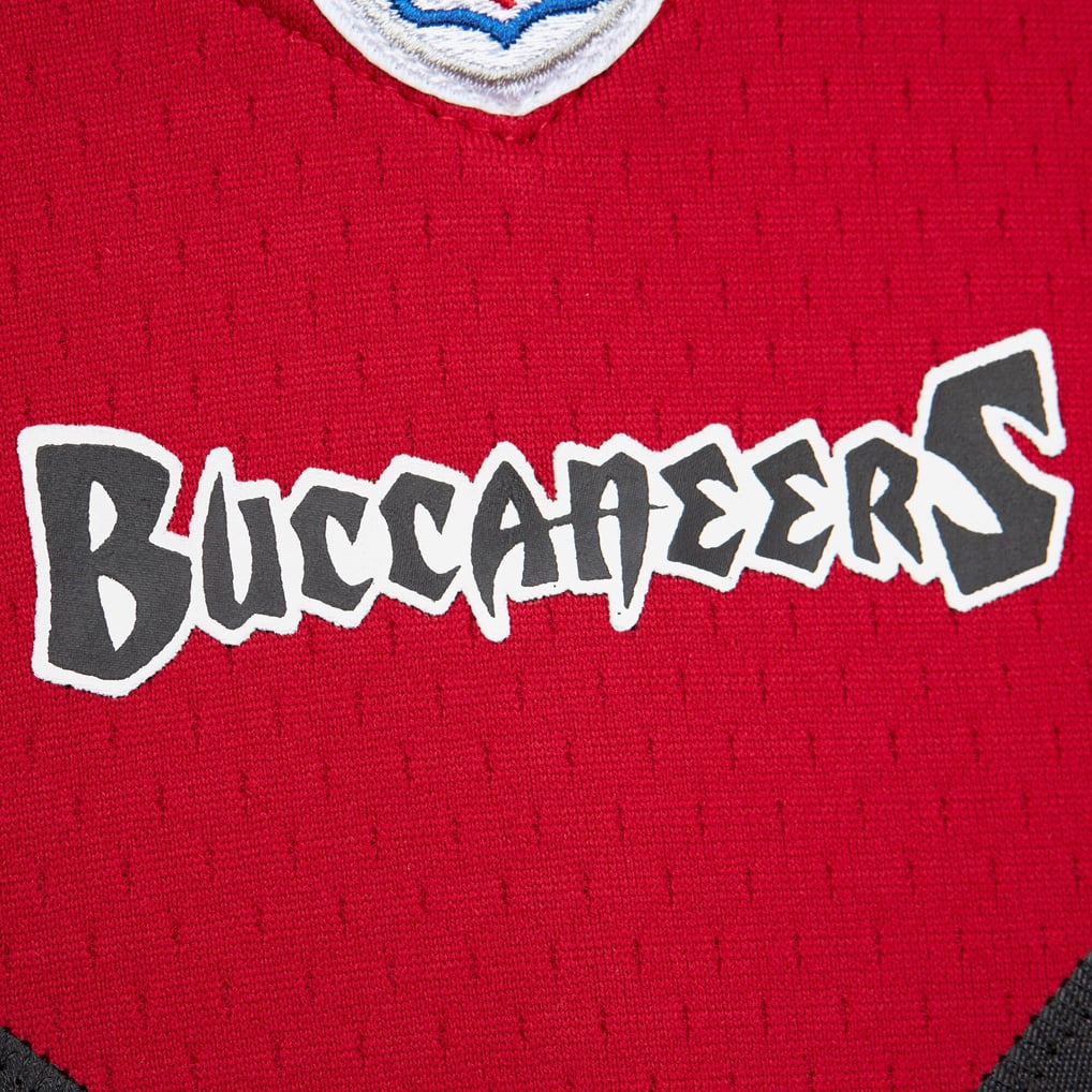Men's Tampa Bay Buccaneers Warren Sapp Mitchell & Ness Red 2002 Legacy Replica Jersey - Image 6