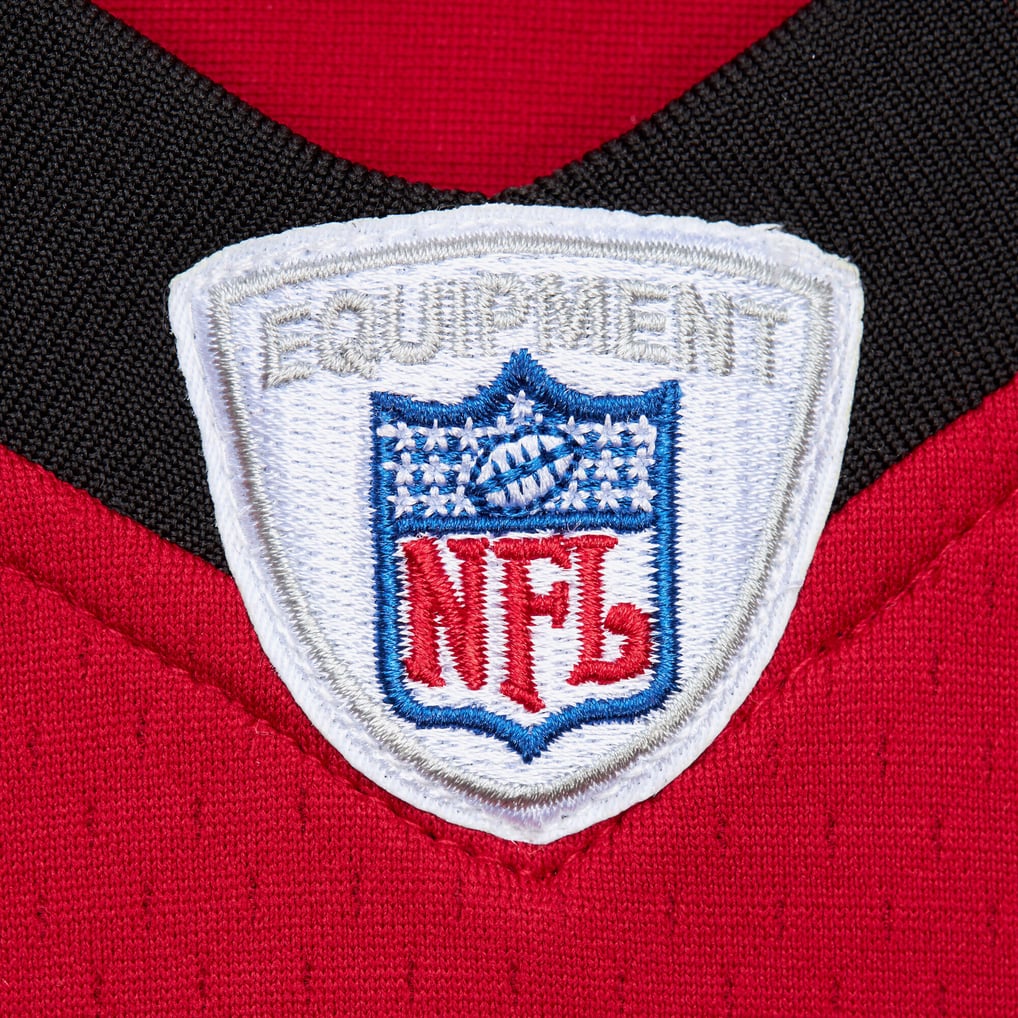 Men's Tampa Bay Buccaneers Warren Sapp Mitchell & Ness Red 2002 Legacy Replica Jersey - Image 7