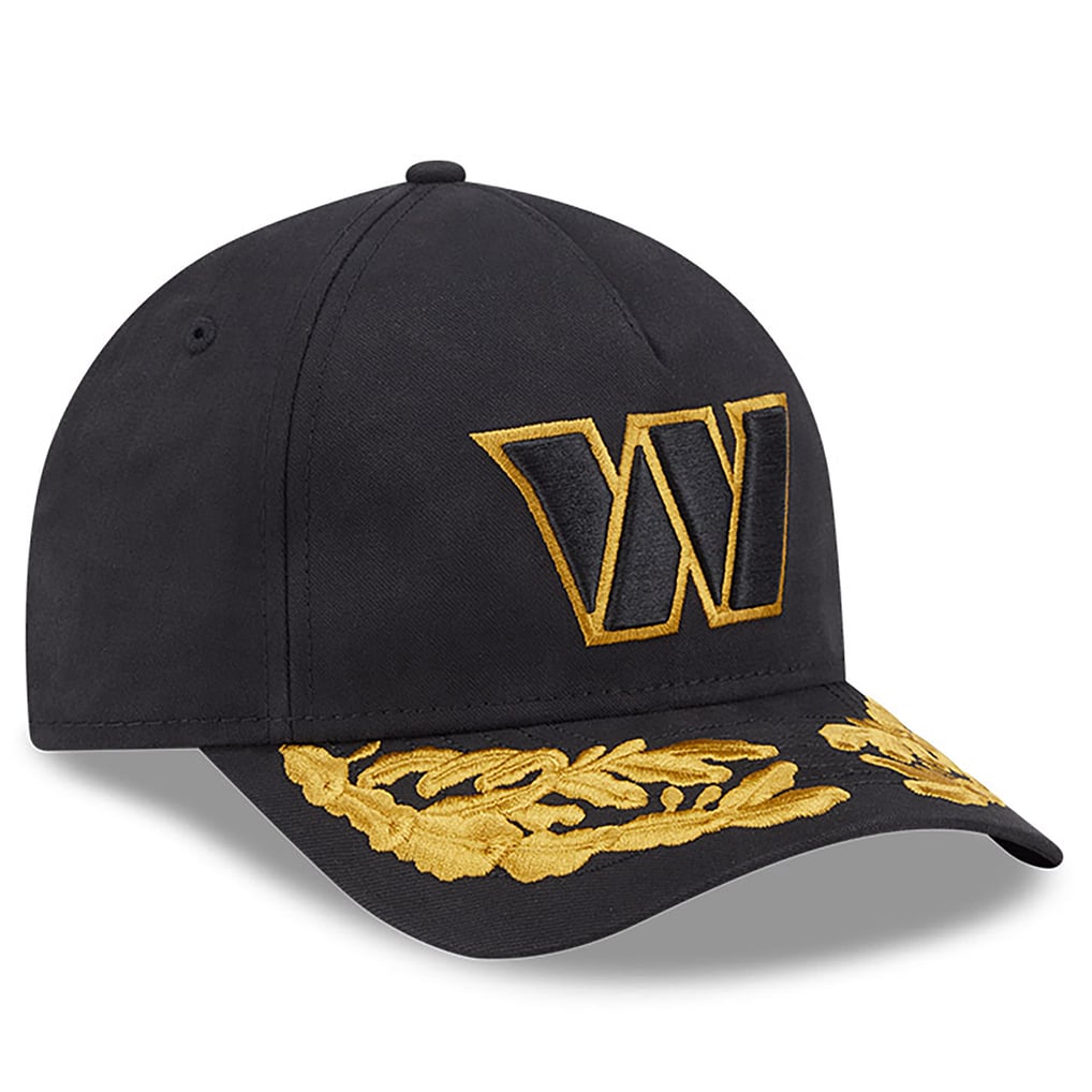 Men's Washington Commanders  New Era x Alpha Industries Black A-Frame 9FORTY Adjustable Hat - Image 4