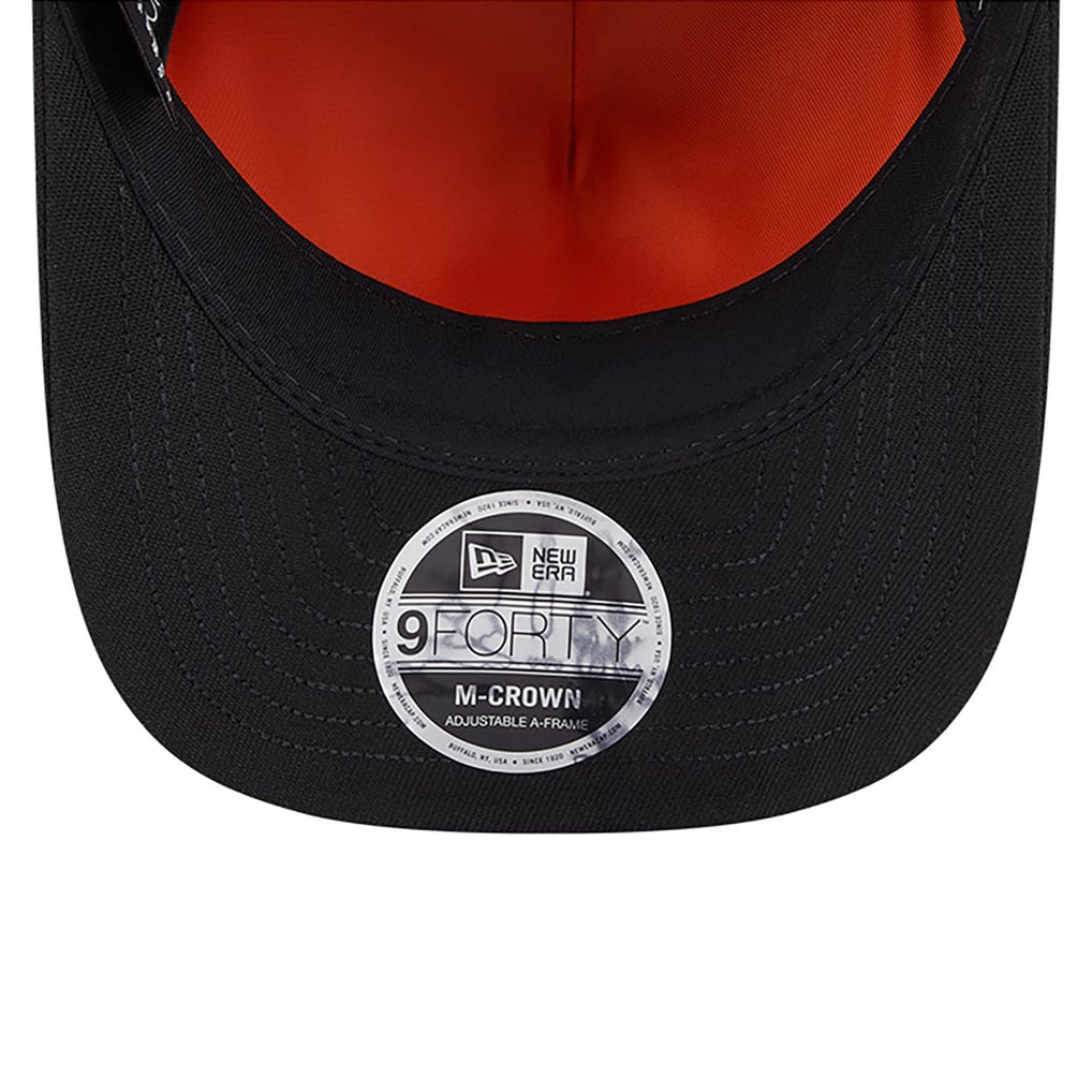 Men's Washington Commanders  New Era x Alpha Industries Black A-Frame 9FORTY Adjustable Hat - Image 6