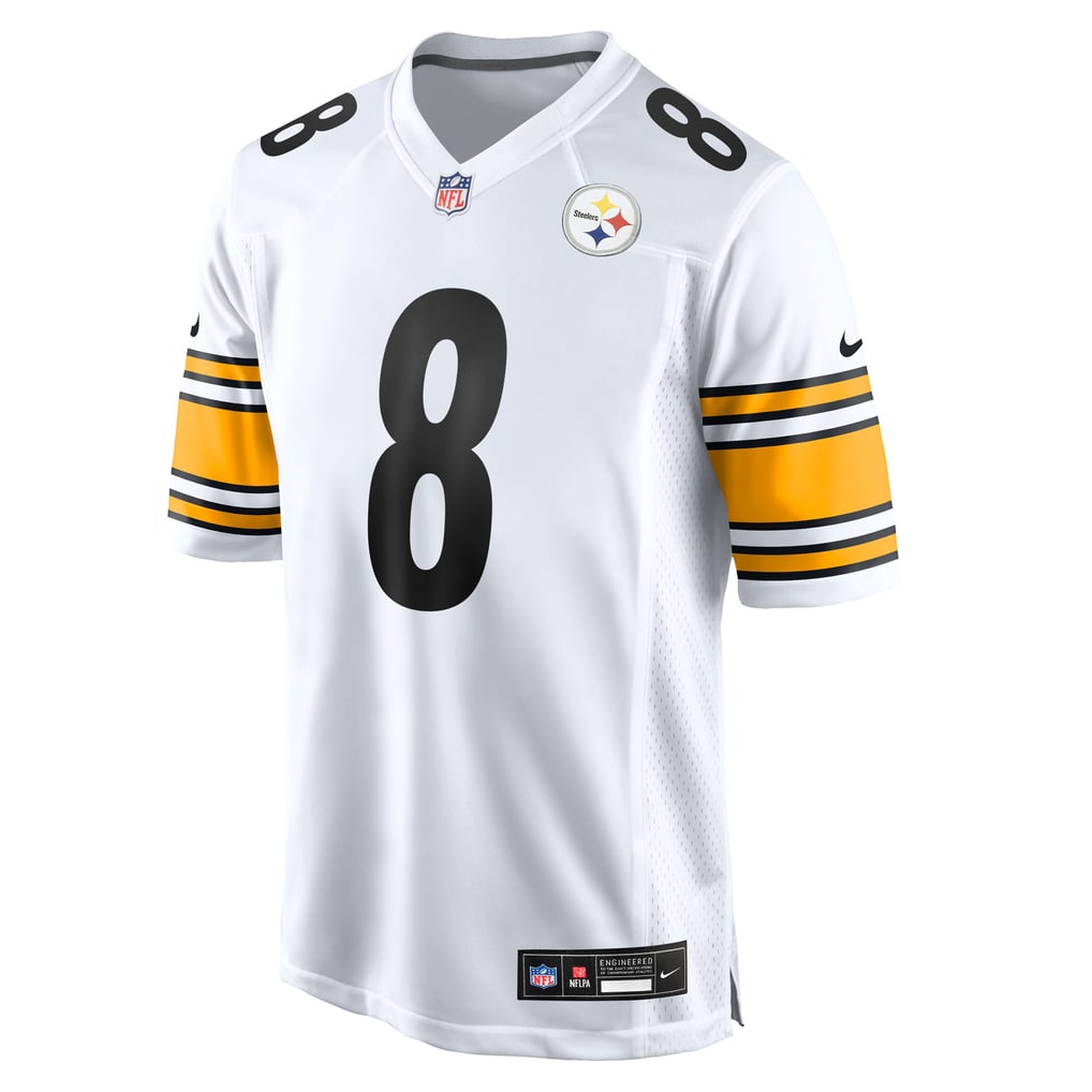 Men's Pittsburgh Steelers Aaron Rodgers Nike White Game Jersey - Image 3