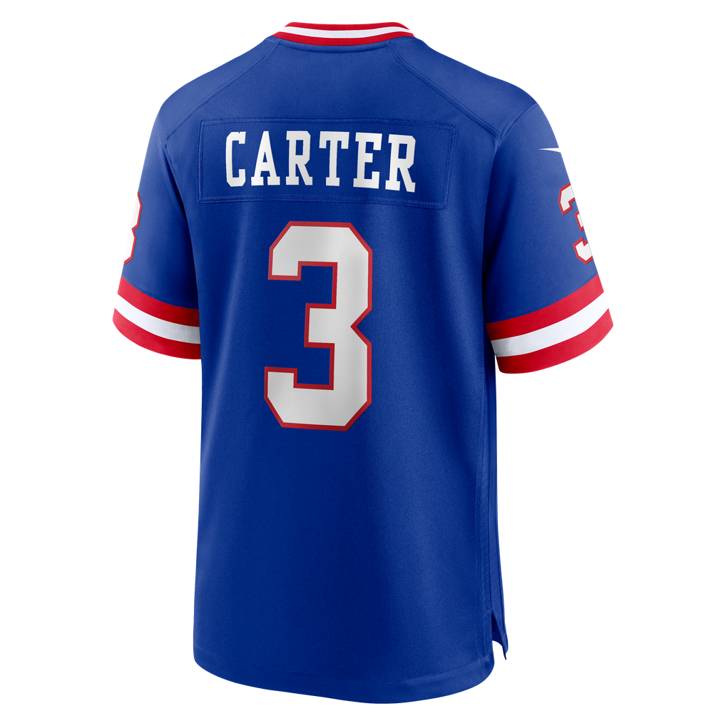 Men's New York Giants Abdul Carter Nike  Royal Alternate 2 Game Jersey - Image 4