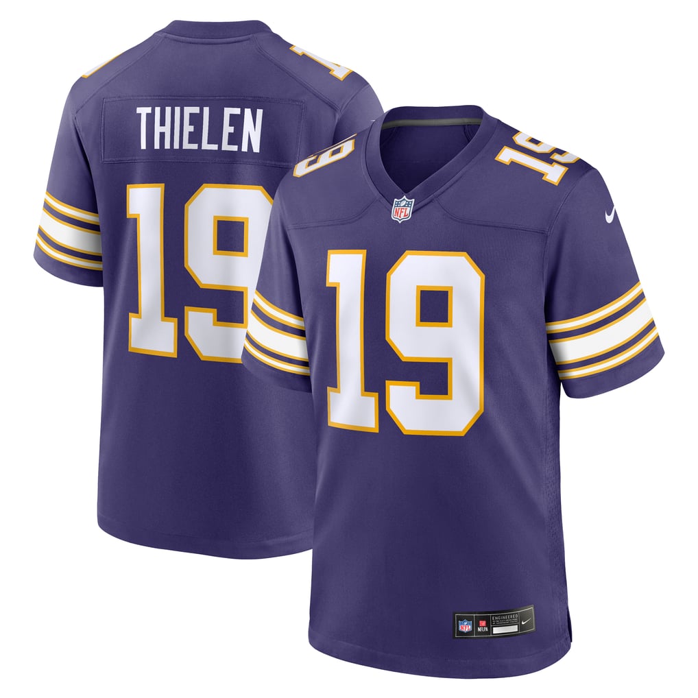 Men's Minnesota Vikings Adam Thielen Nike Purple Alternate Game Player Jersey - Image 2