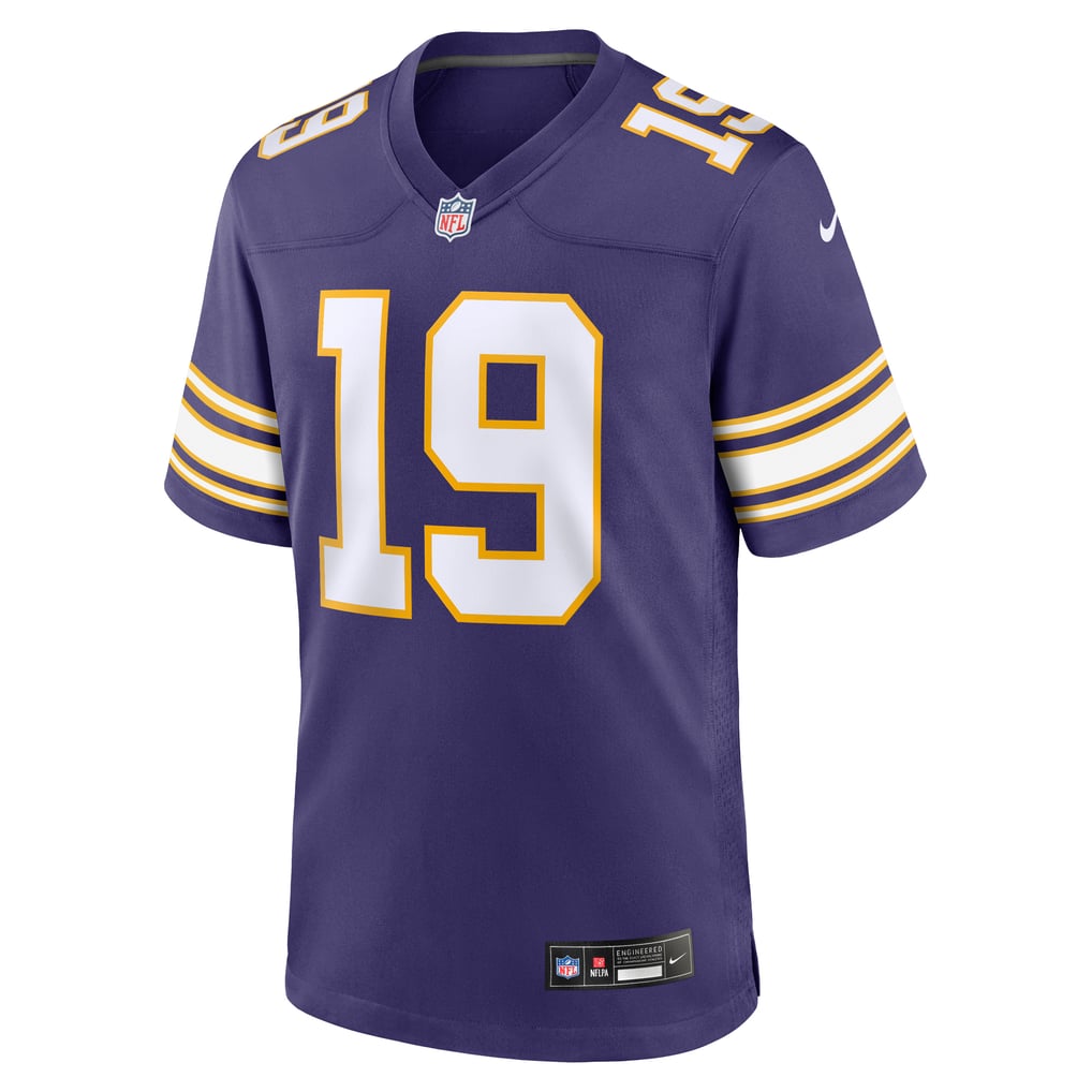 Men's Minnesota Vikings Adam Thielen Nike Purple Alternate Game Player Jersey - Image 3