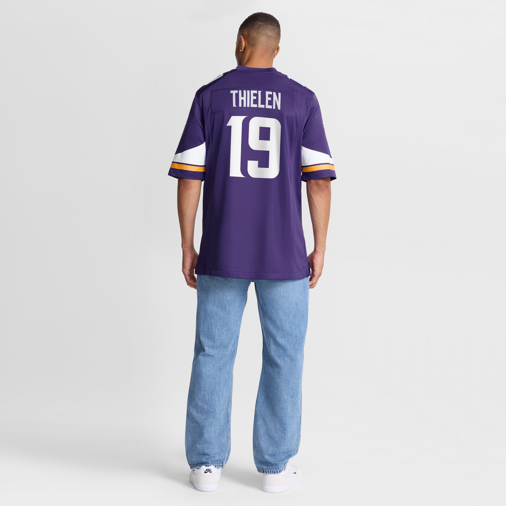 Men's Minnesota Vikings Adam Thielen Nike Purple Game Jersey - Image 9