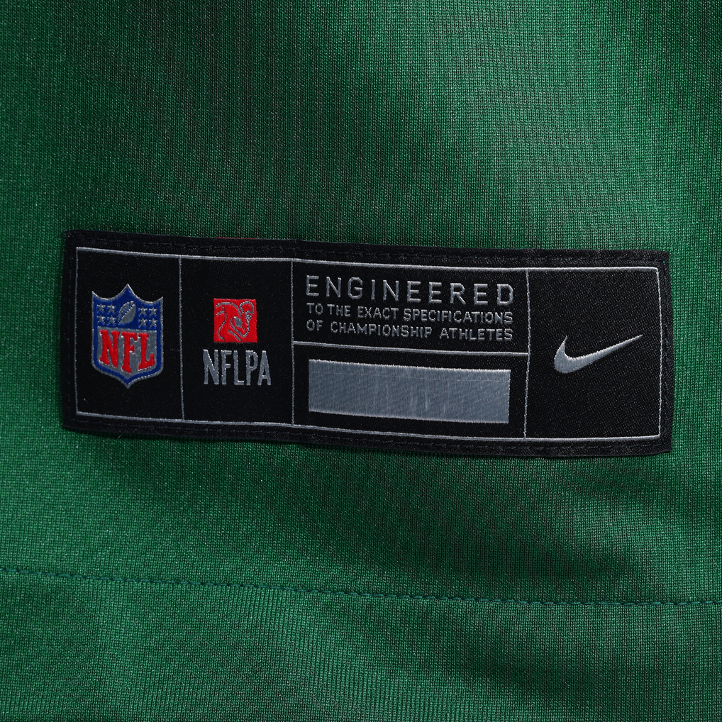 Men's New York Jets Adonai Mitchell Nike Legacy Green Team  Game Jersey - Image 9