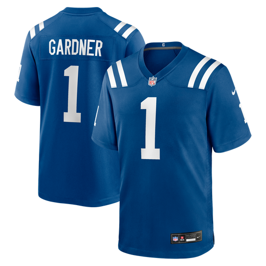 Men's Indianapolis Colts Ahmad Sauce Gardner Nike  Royal Team  Game Jersey - Image 1