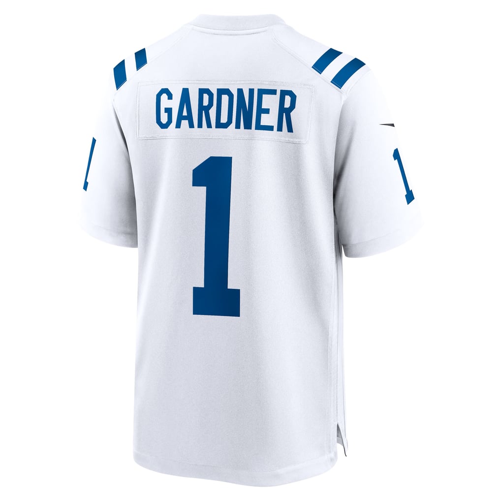 Men's Indianapolis Colts Ahmad Sauce Gardner Nike  White  Game Jersey - Image 4