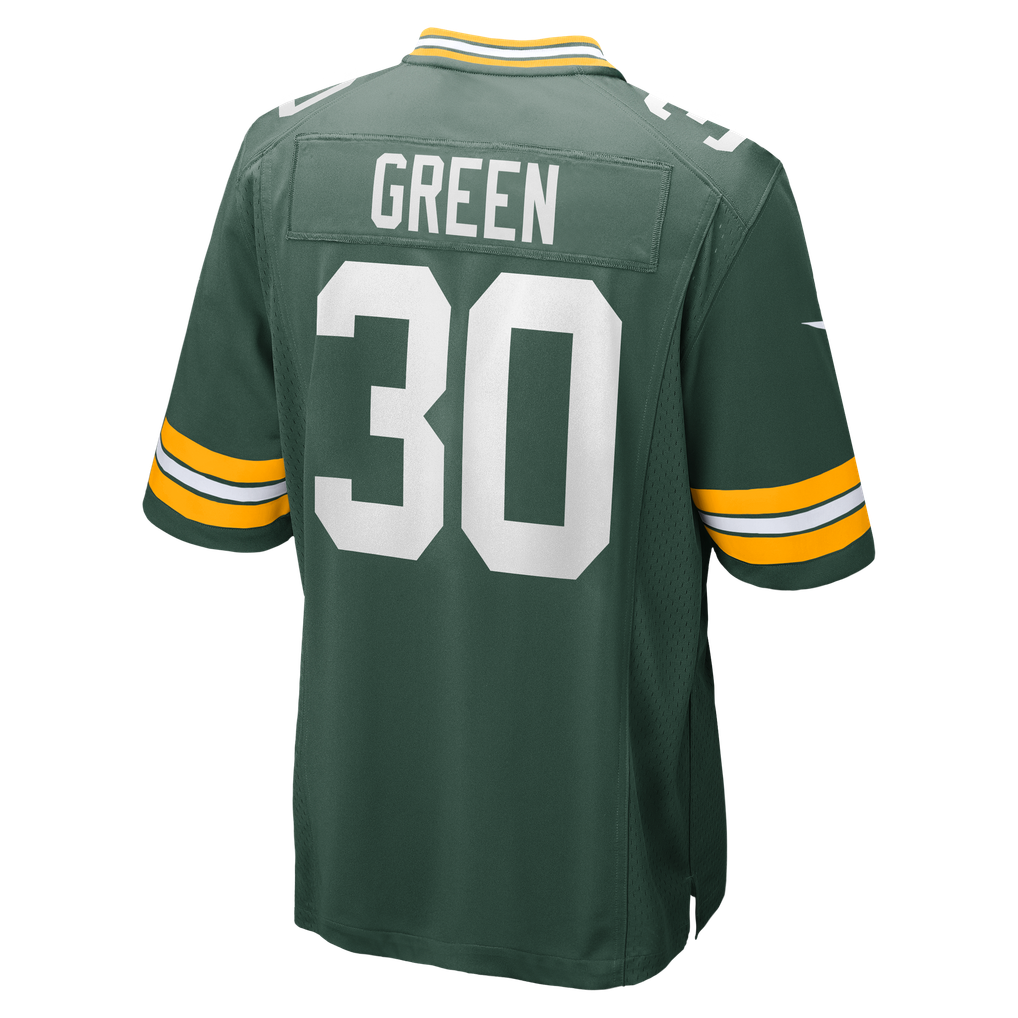 Men's Green Bay Packers Ahman Green Nike  Green Team Retired Player Game Jersey - Image 4