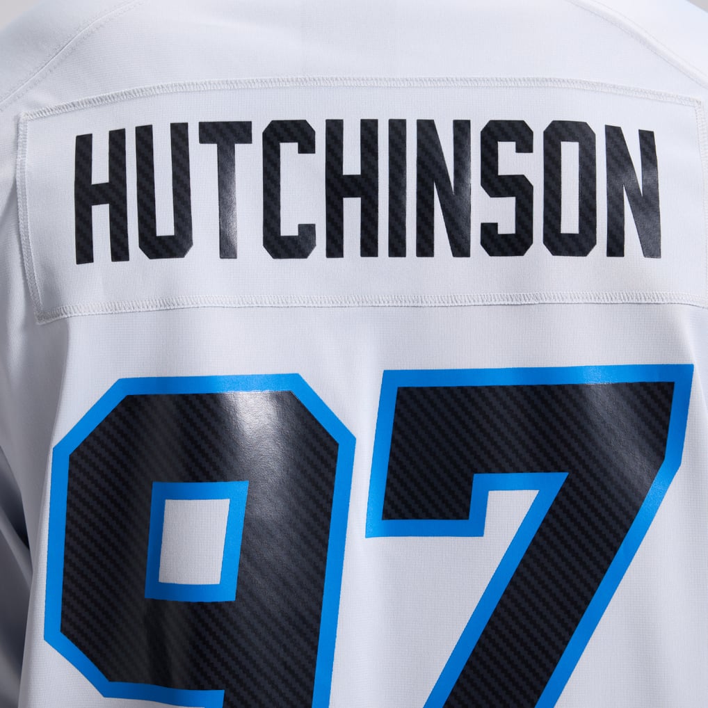 Men's Detroit Lions Aidan Hutchinson Nike Silver 2026 Rivalries Collection Game Jersey - Image 12