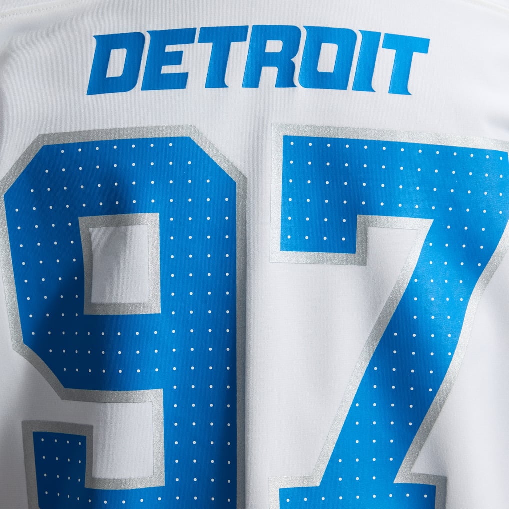Men's Detroit Lions Aidan Hutchinson Nike White Game Jersey - Image 12