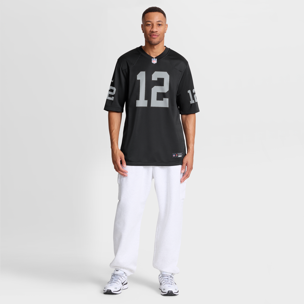 Men's Las Vegas Raiders Aidan O'Connell Nike  Black Team Game Jersey - Image 8