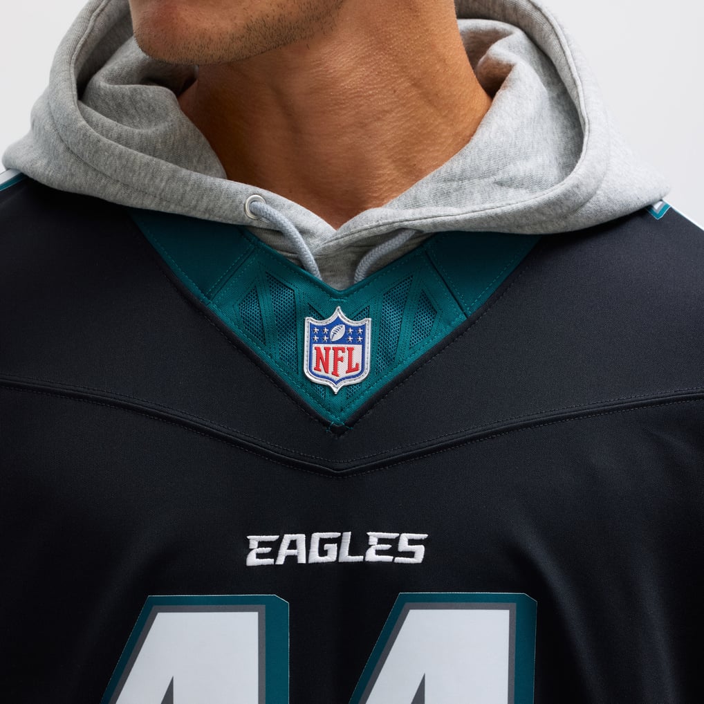 Men's Philadelphia Eagles A.J. Brown Nike Black Alternate Vapor F.U.S.E. Limited Jersey - Image 8