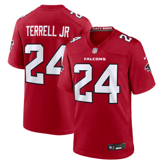 Men's Atlanta Falcons A.J. Terrell Nike Red Game Jersey