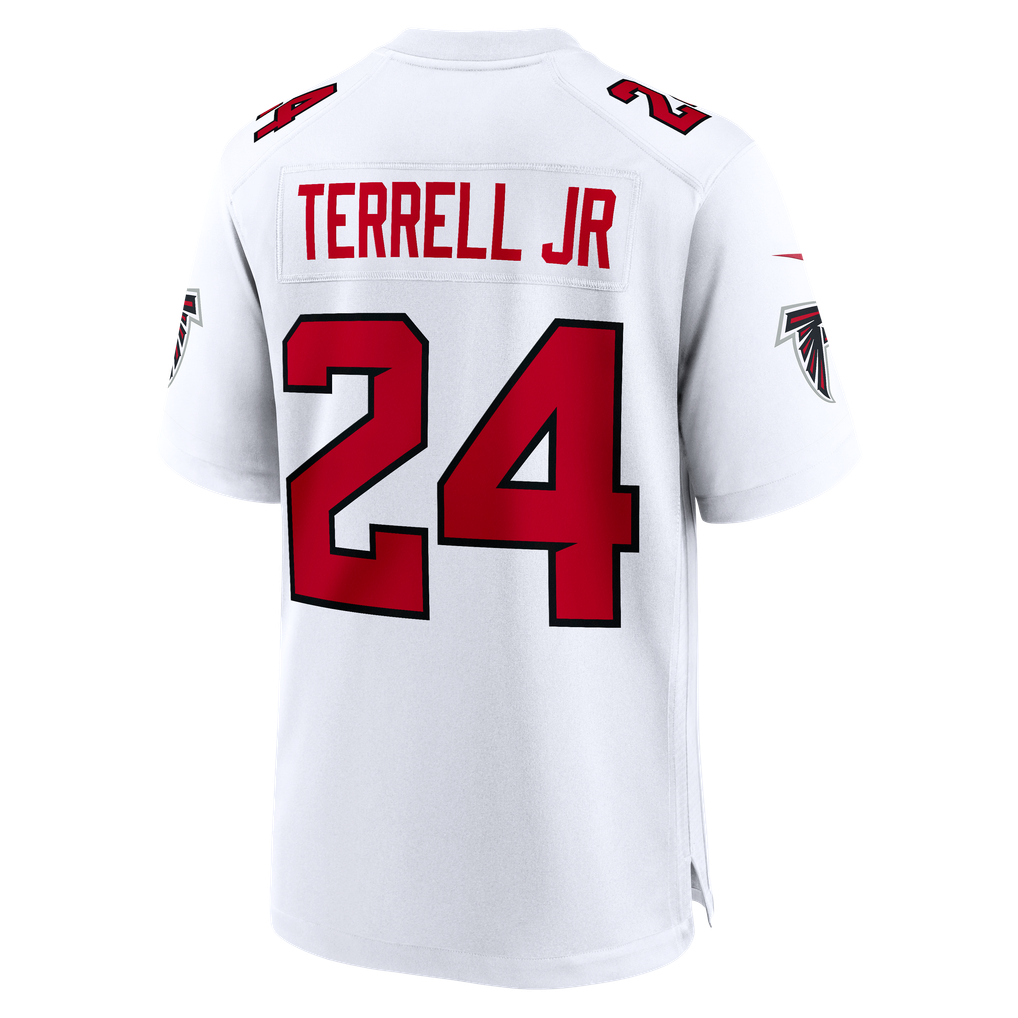 Men's Atlanta Falcons A.J. Terrell Nike White Game Jersey