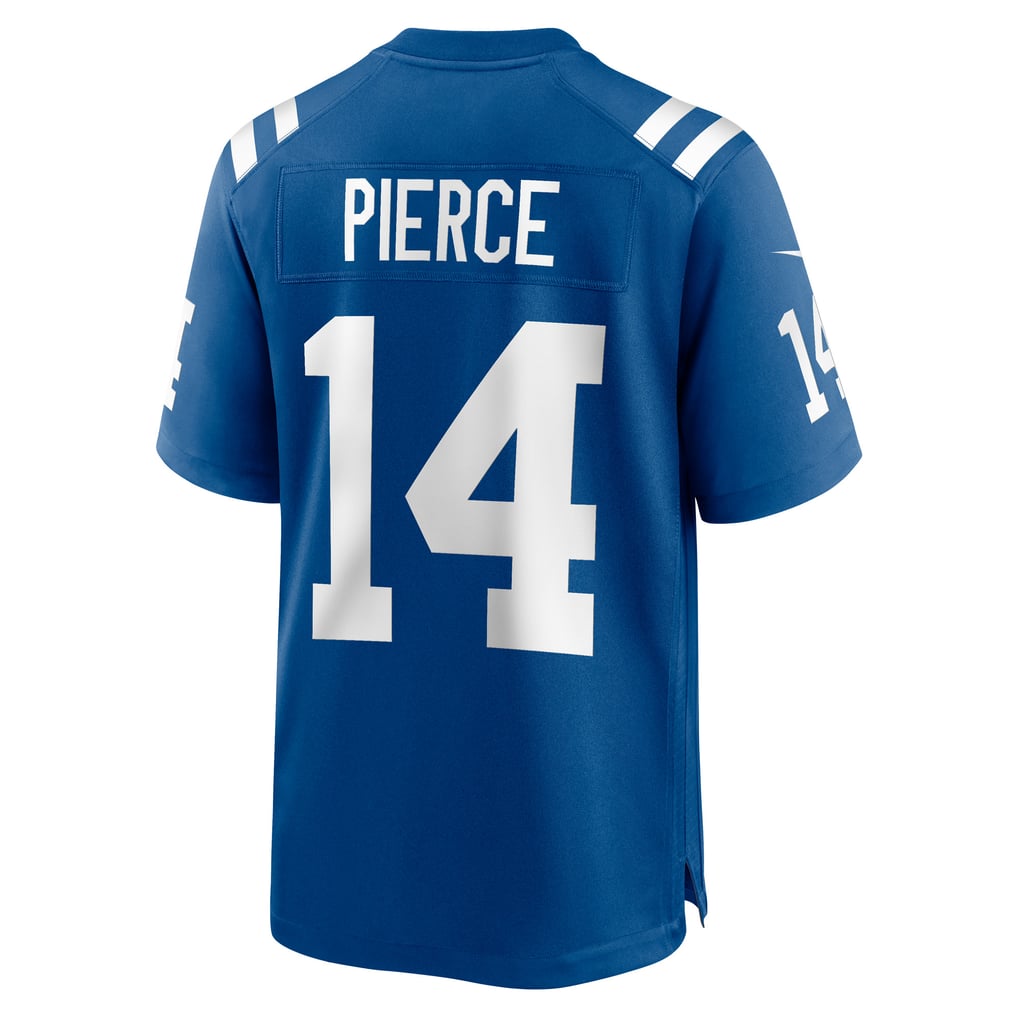 Men's Indianapolis Colts Alec Pierce Nike Royal Player Game Jersey - Image 4