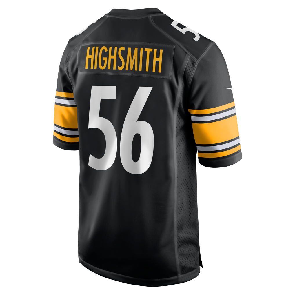 Men's Pittsburgh Steelers Alex Highsmith Nike  Black  Game Jersey - Image 4